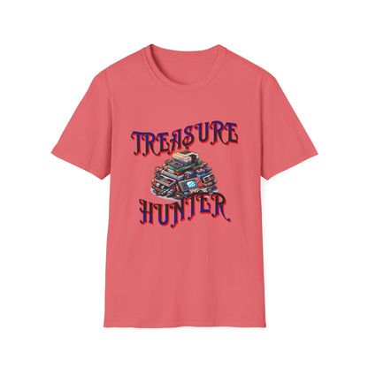 Treasure Hunter Retro Video Game Soft Style T-Shirt Gamer Collector Fun Funny