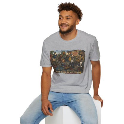 Horror Icons Recess T-Shirt — 'Screams Out' Horror Tee