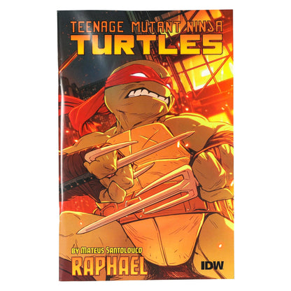TMNT BST AXN 5-Inch Figure | Raphael & Comic