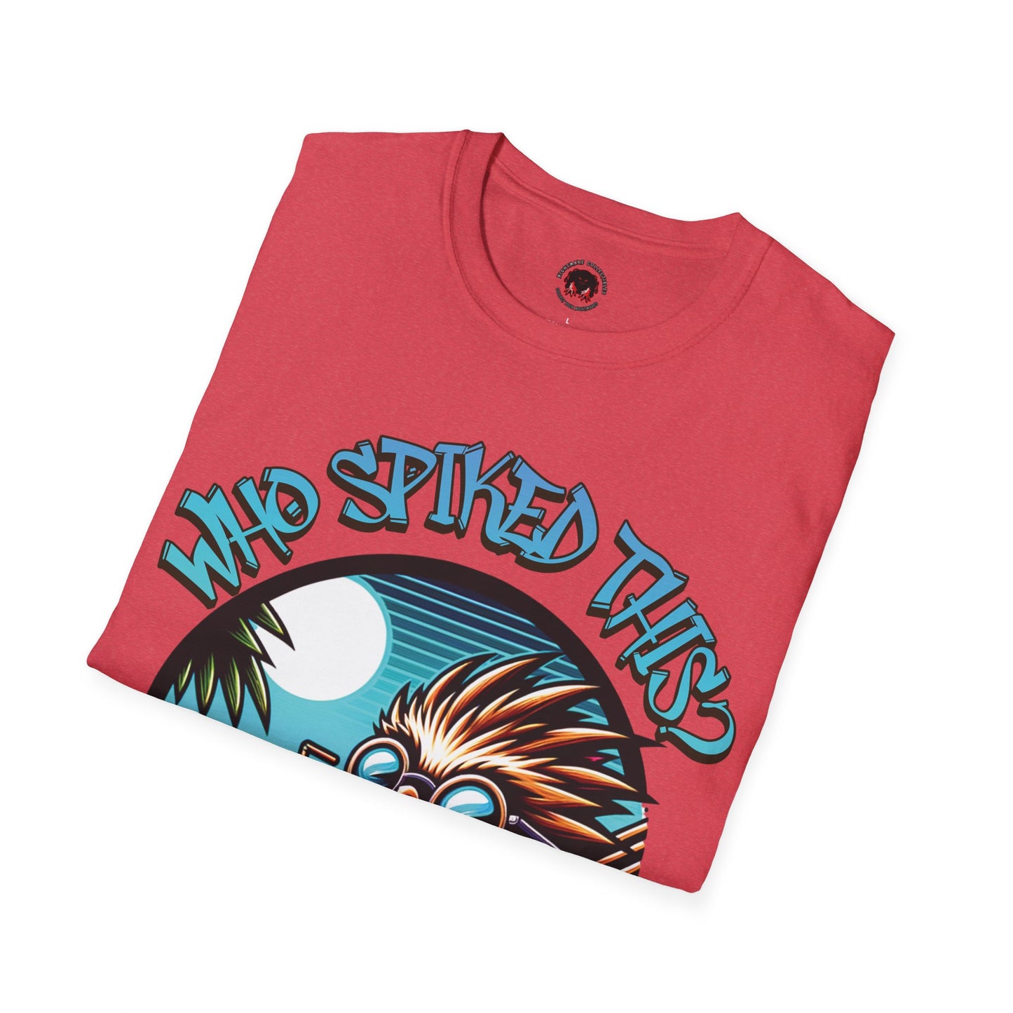 Summerween Who Spiked This? Unisex Soft Style T-Shirt