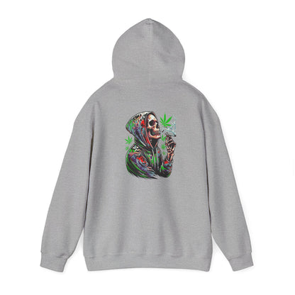 Deep Thoughts Skeleton Stoner Hoodie