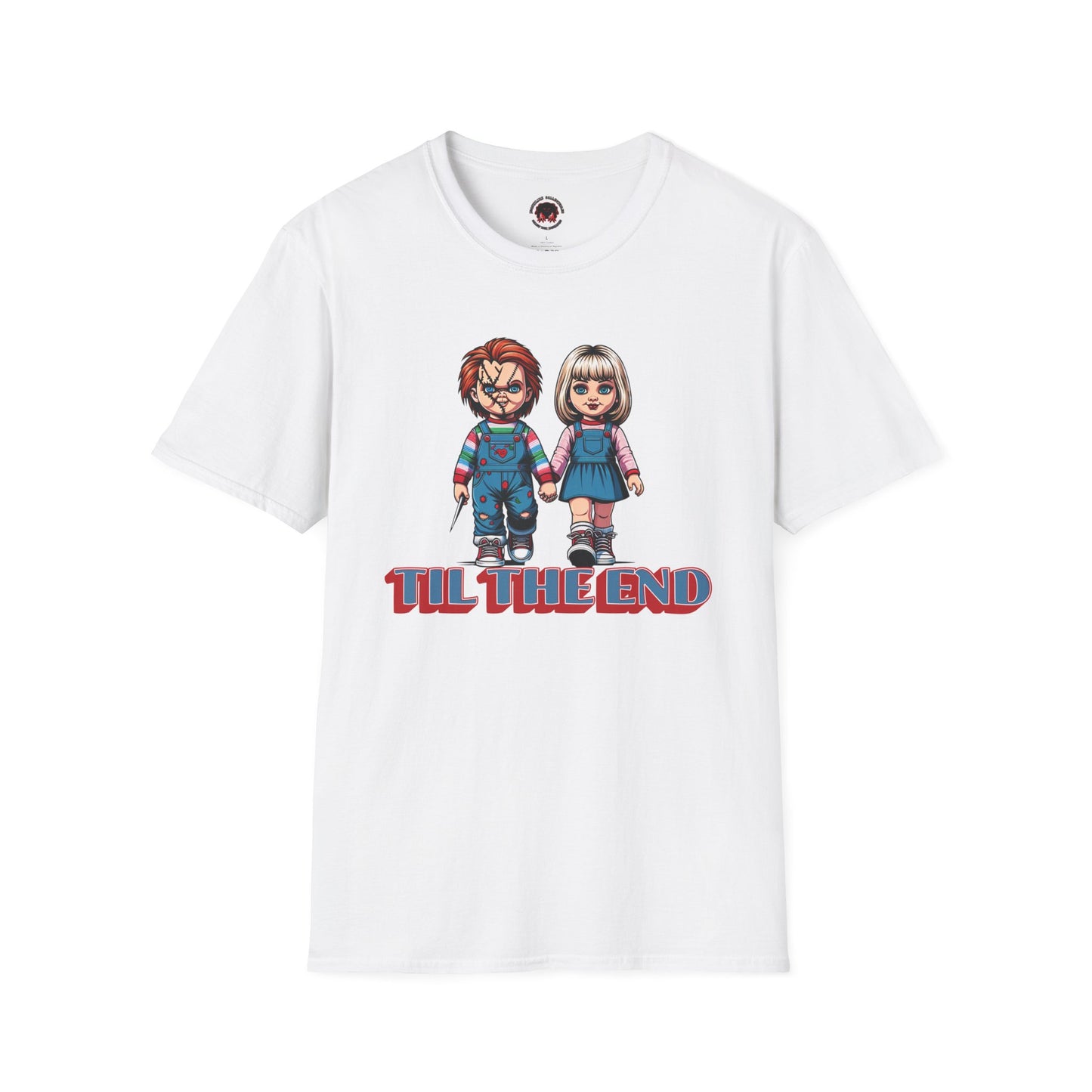 Til The End Horror Couple Unisex Soft style T-Shirt