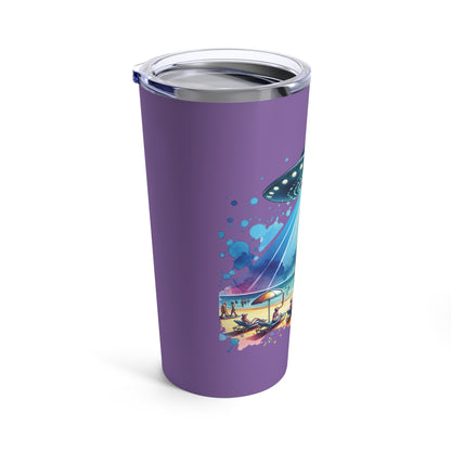 Summerween UFO Beach Day Stainless Steel Insulated Tumbler 20oz