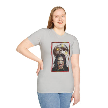 Ozzy Bark At The Moon Unisex T-Shirt - Werewolf Design
