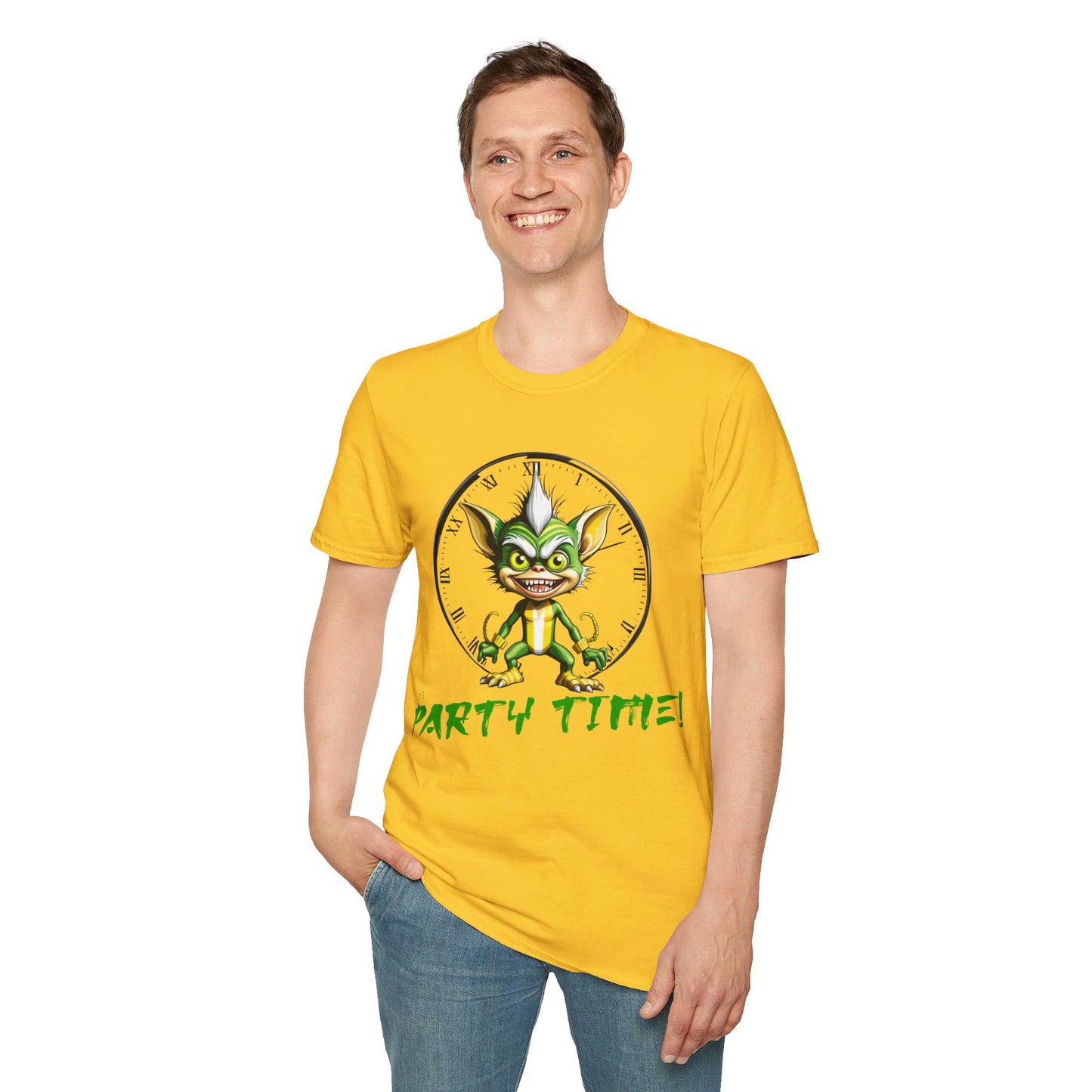 It's Party Time Gremlin Halloween Unisex Soft Style T Shirt