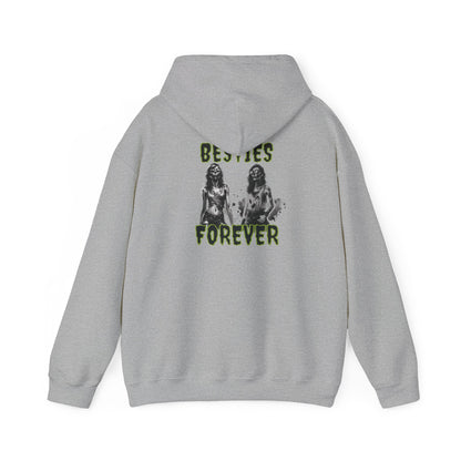 Besties Forever Zombie Unisex Heavy Blend™ Hooded Sweatshirt