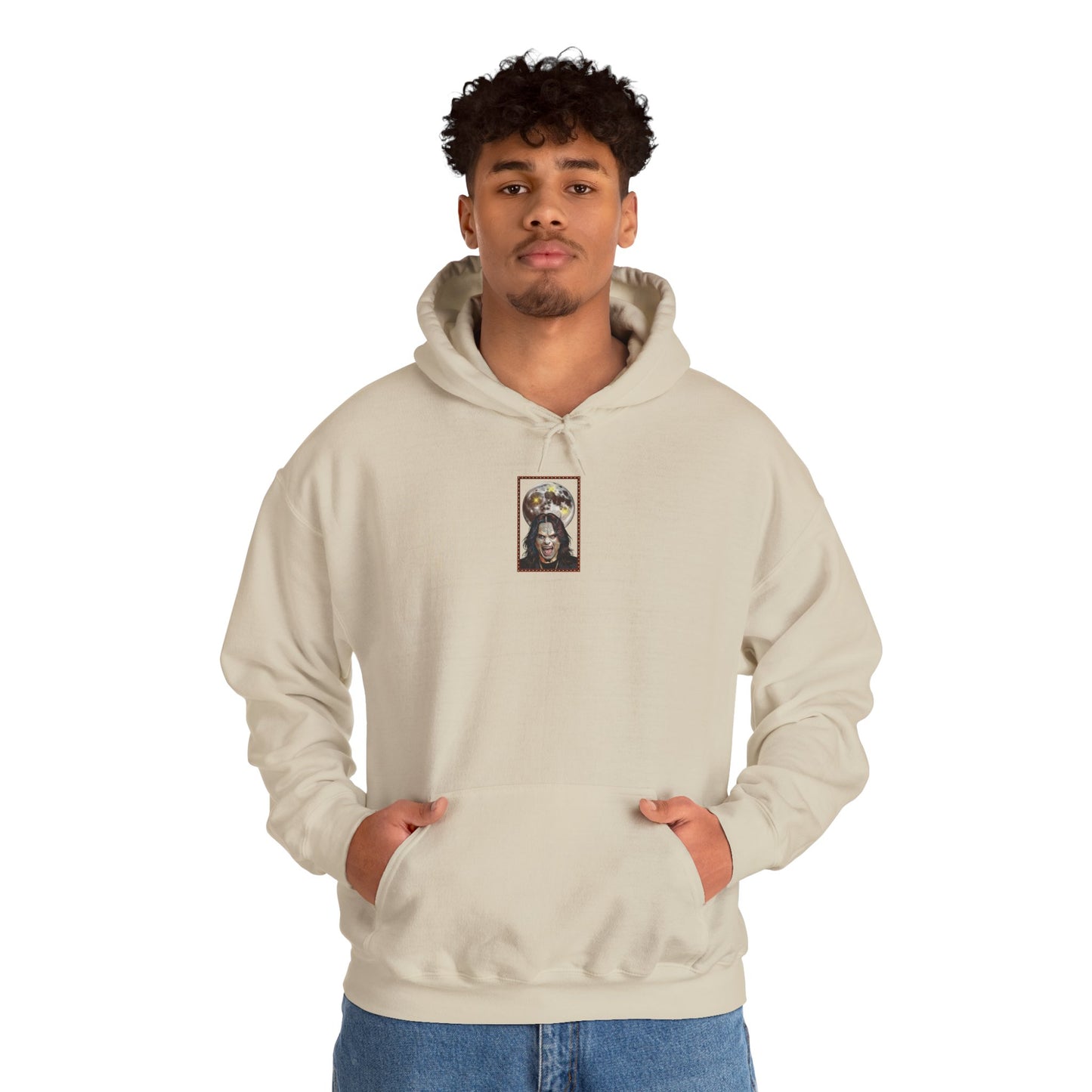 Ozzy Bark At The Moon Hoodie - Heavy Blend™ Hoodie