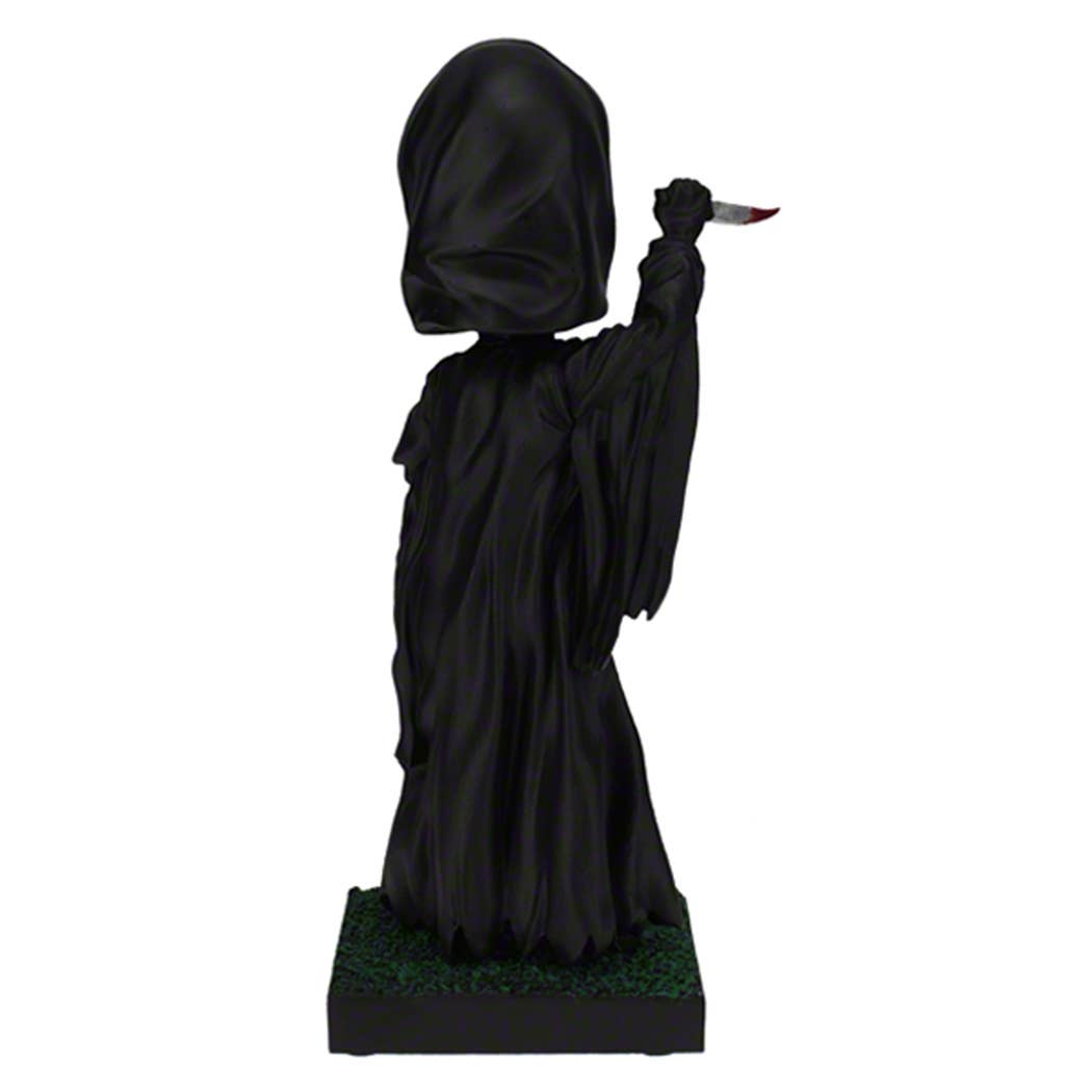 Royal Bobbles Ghost Face Scream Stab On Grass Bobblehead