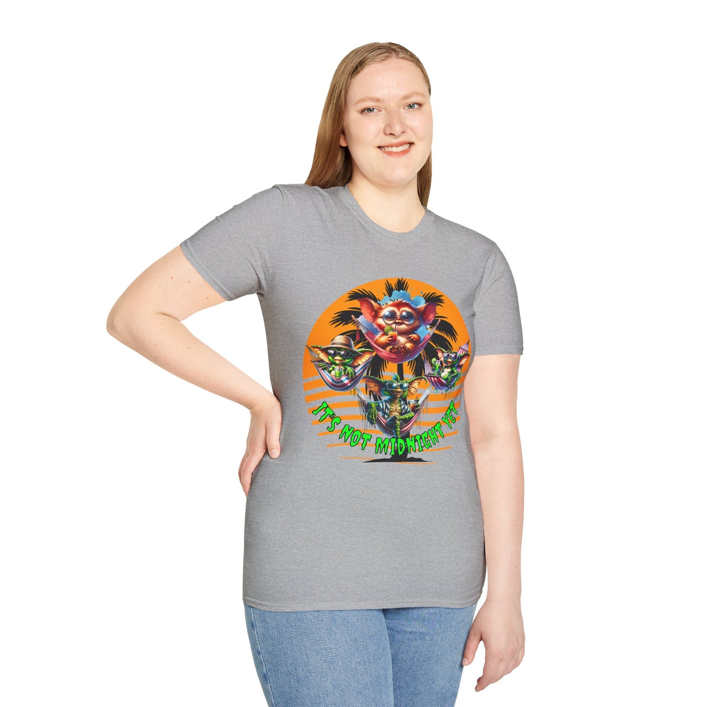 Summerween It's Not Midnight Yet Unisex Soft Style T-Shirt