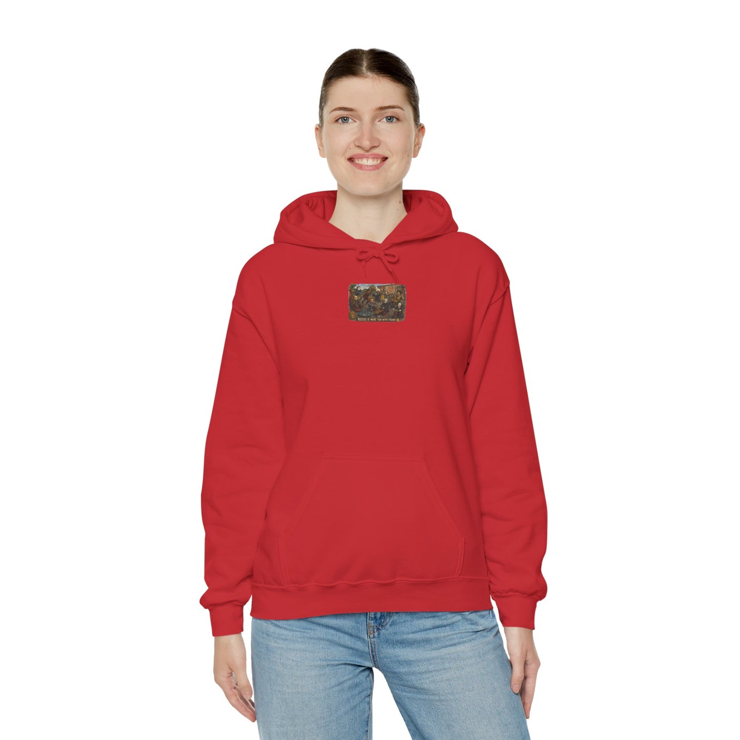 Horror Icons Illustration “Recess Is More Fun With Friends” - Hoodie