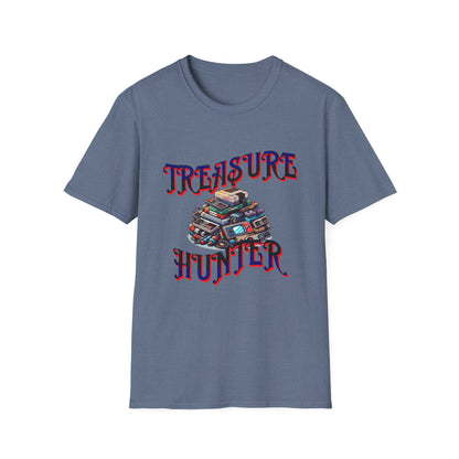 Treasure Hunter Retro Video Game Soft Style T-Shirt Gamer Collector Fun Funny