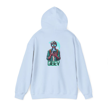 Sci Fi Brain Washing They Live Inspired Design Heavy Blend Hoodie