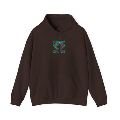 Psychedelic Road Trip Michael Hoodie – "Would Walk 500 Miles" Graphic Pullover