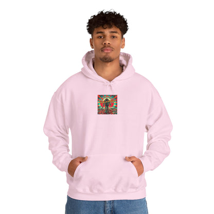 Jason Hoodie - Walking on Sunshine Retro Surfer Graphic Pullover
