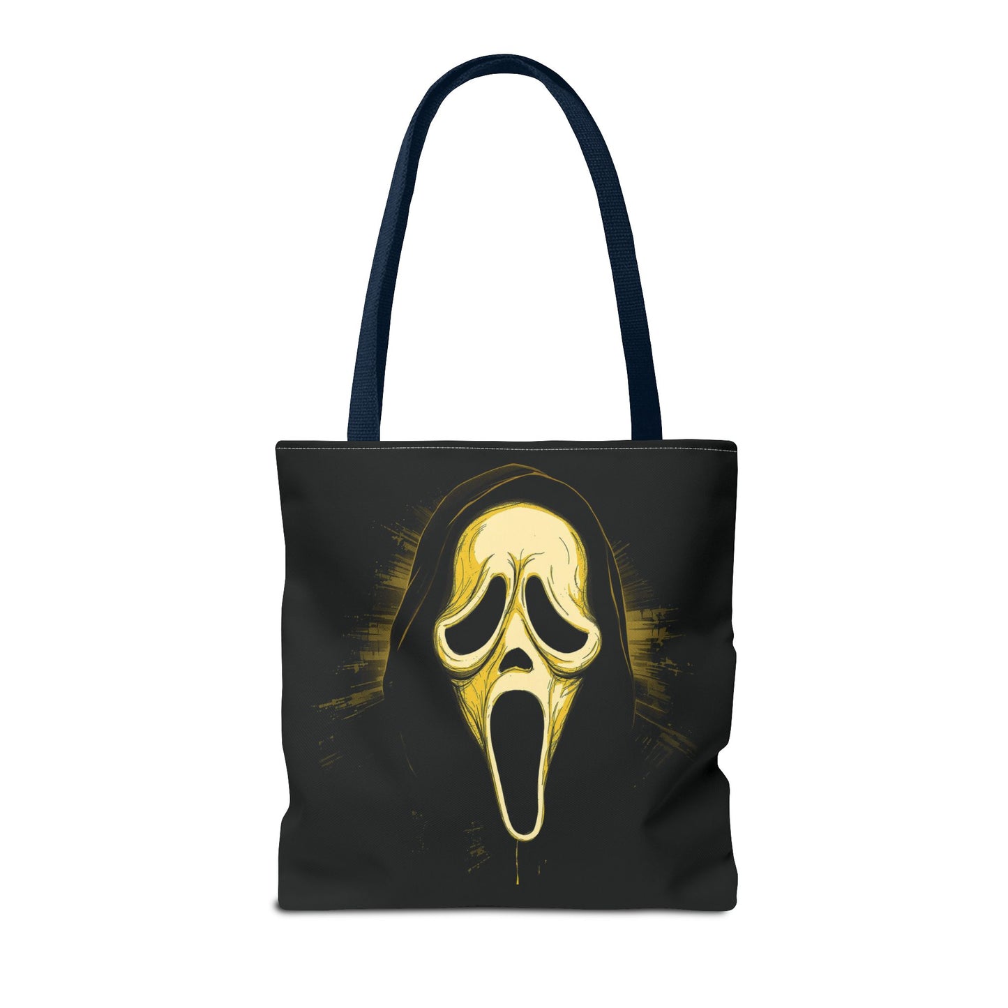 Spooky Scream Tote Bag — Ghost Face Design