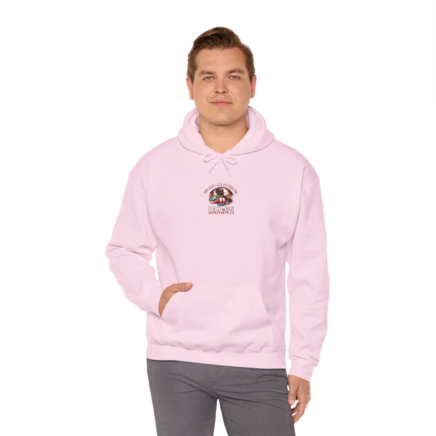 You Wont Like Me When I'm Hangry Hoodie - Werewolf Design