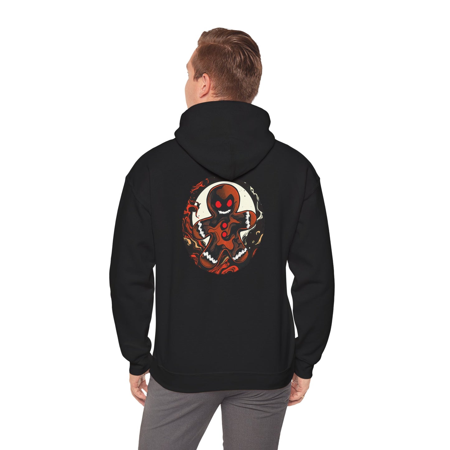 Hoodie - Evil Gingerbread Holiday Cookie Design