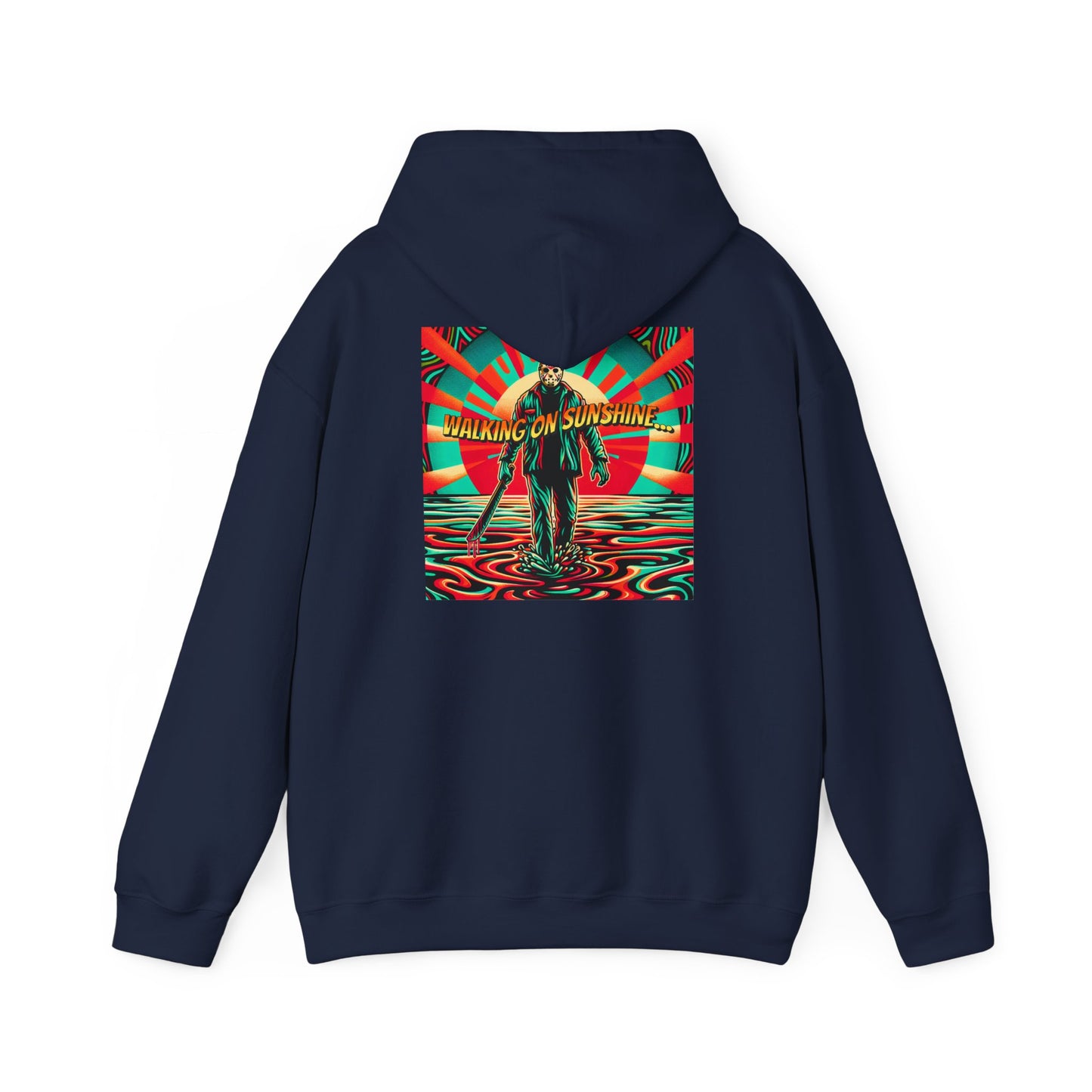 Jason Hoodie - Walking on Sunshine Retro Surfer Graphic Pullover