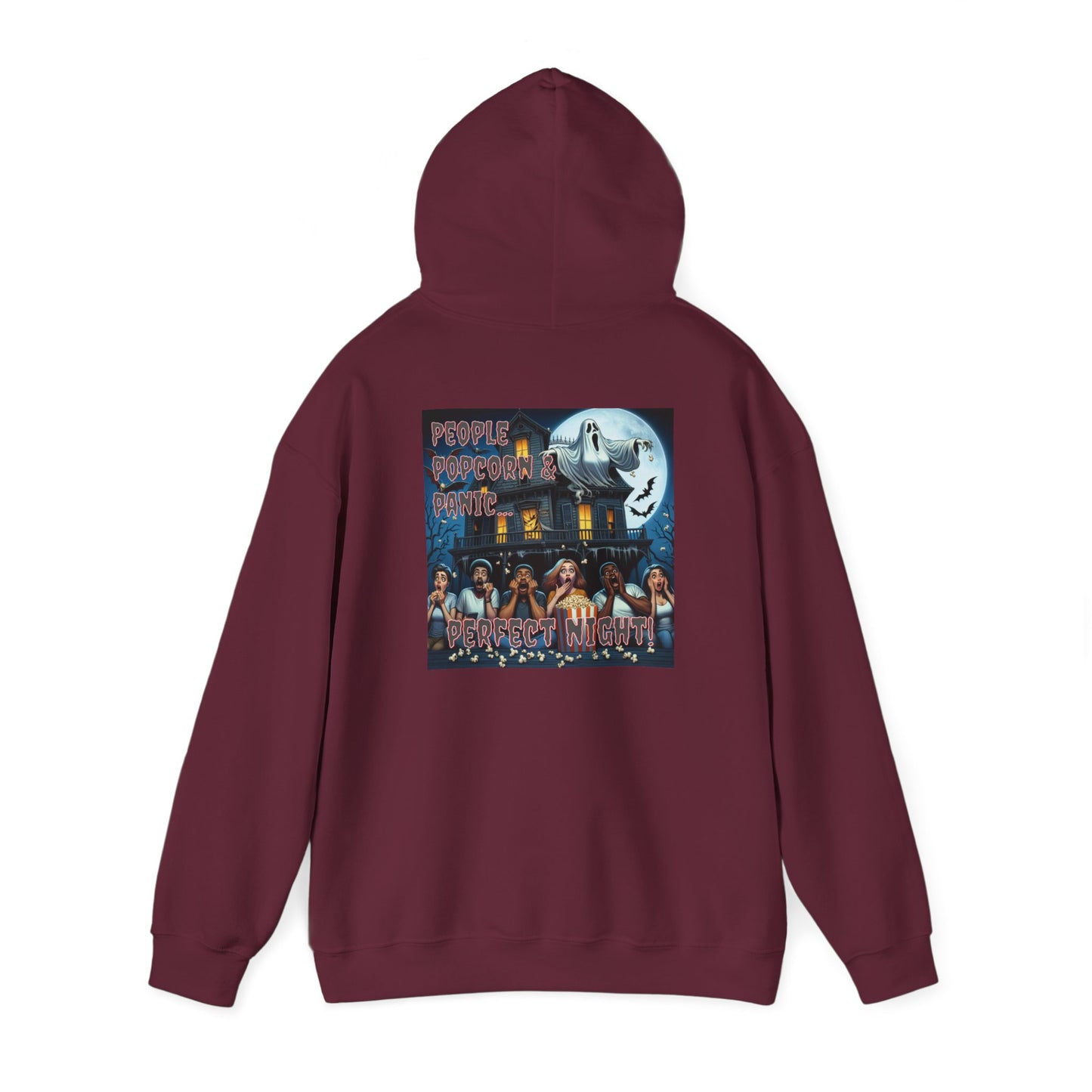 Horror Movie Night Unisex Heavy Blend™ Hooded Sweatshirt