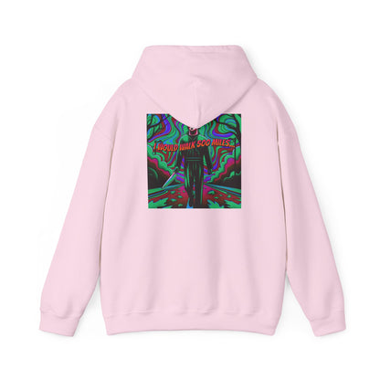 Psychedelic Road Trip Michael Hoodie – "Would Walk 500 Miles" Graphic Pullover