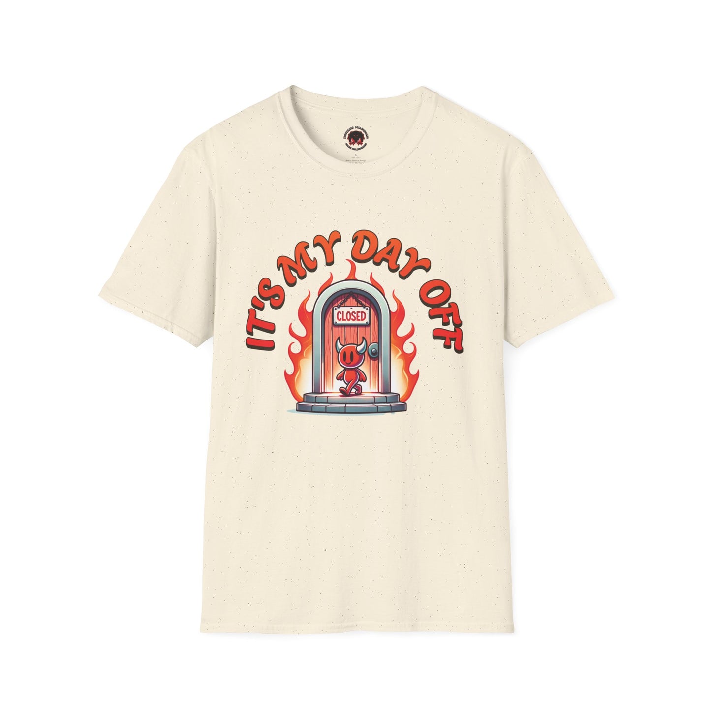 Little Devil It's My Day Off Unisex Soft Style T-Shirt