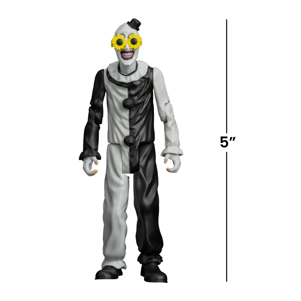 Terrifier 2 5in Action Figure | Costume Shop Art the Clown