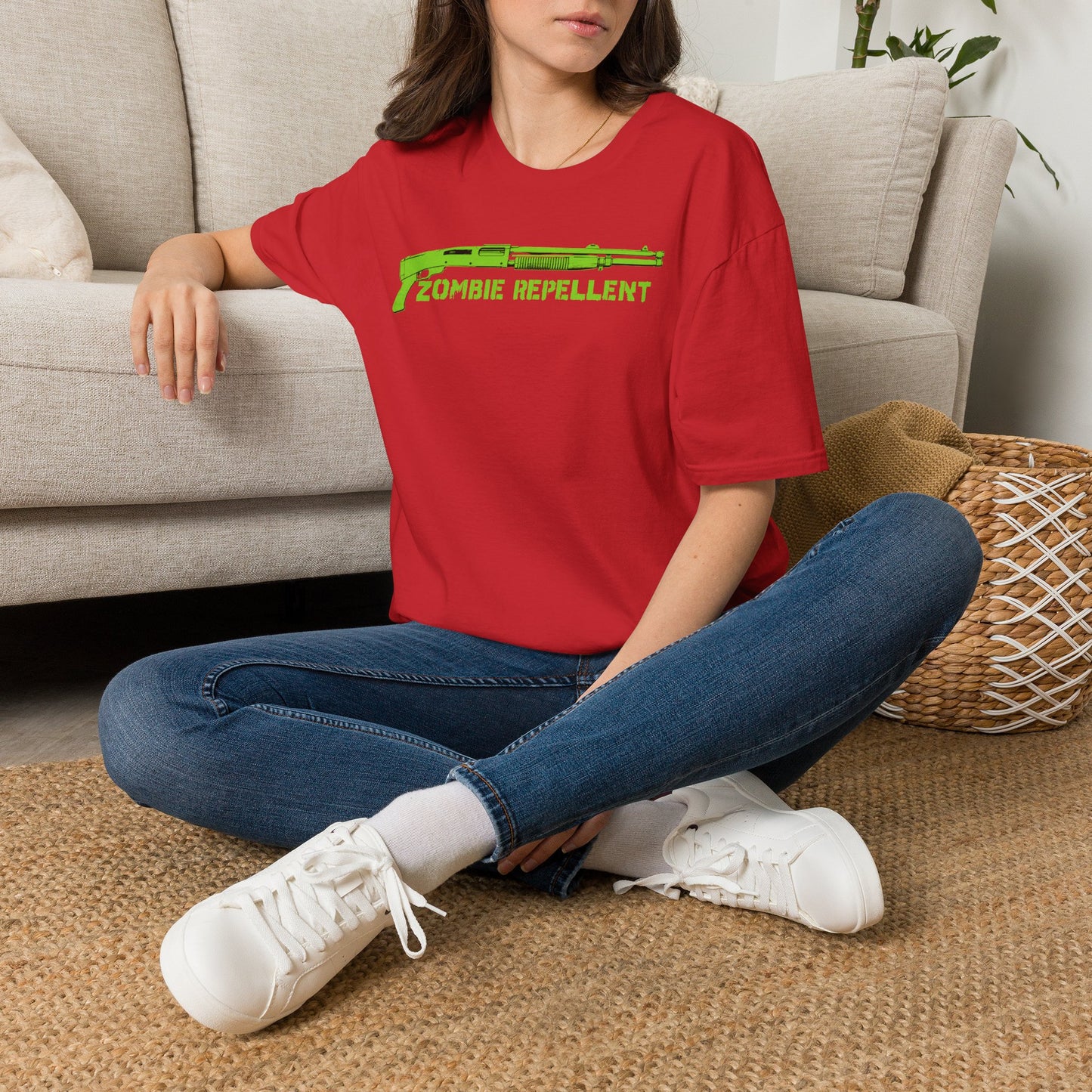 Zombie Repellent Unisex Softstyle T-Shirt