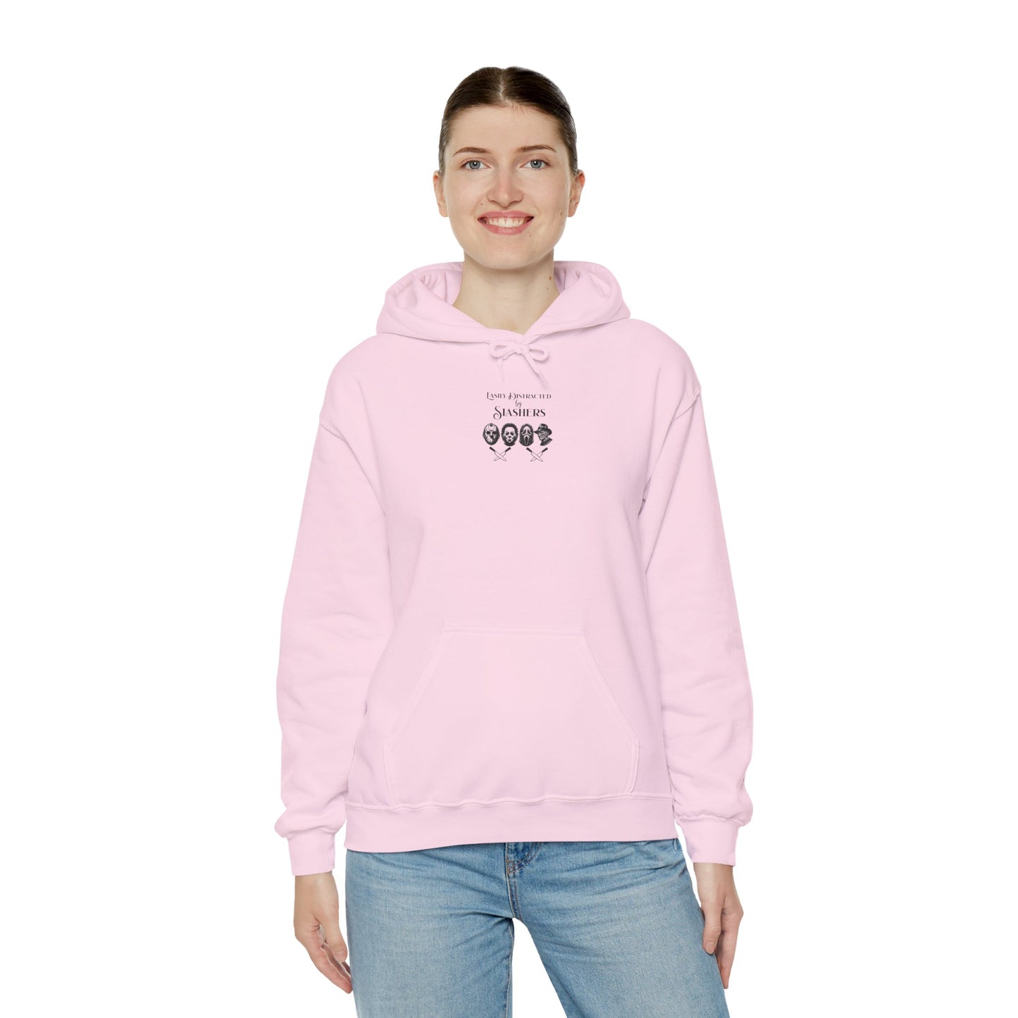 Horror Slasher Hoodie — Classic Masked Killers Graphic Sweatshirt