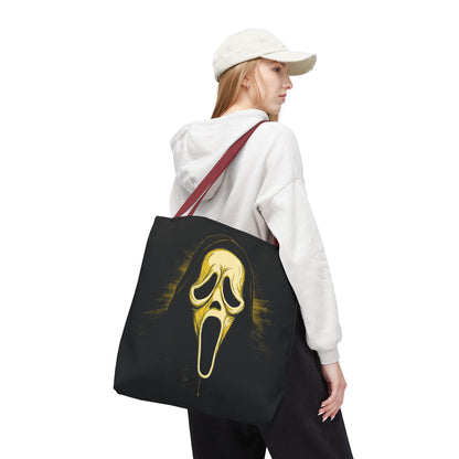 Spooky Scream Tote Bag — Ghost Face Design