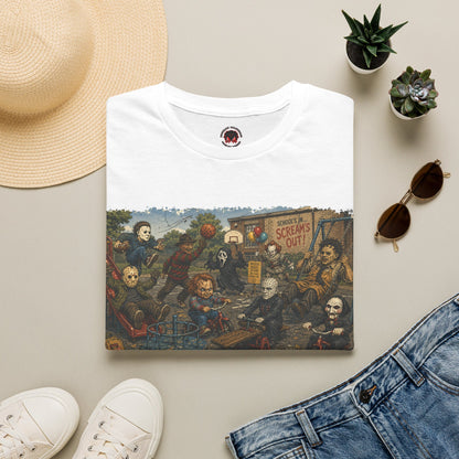 Horror Icons Recess T-Shirt — 'Screams Out' Horror Tee