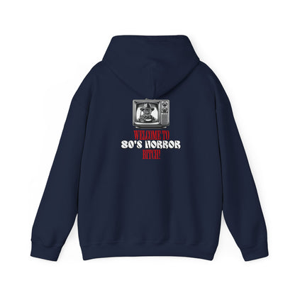 Welcome To 80's Horror B*tch! Cozy Unisex Hoodie