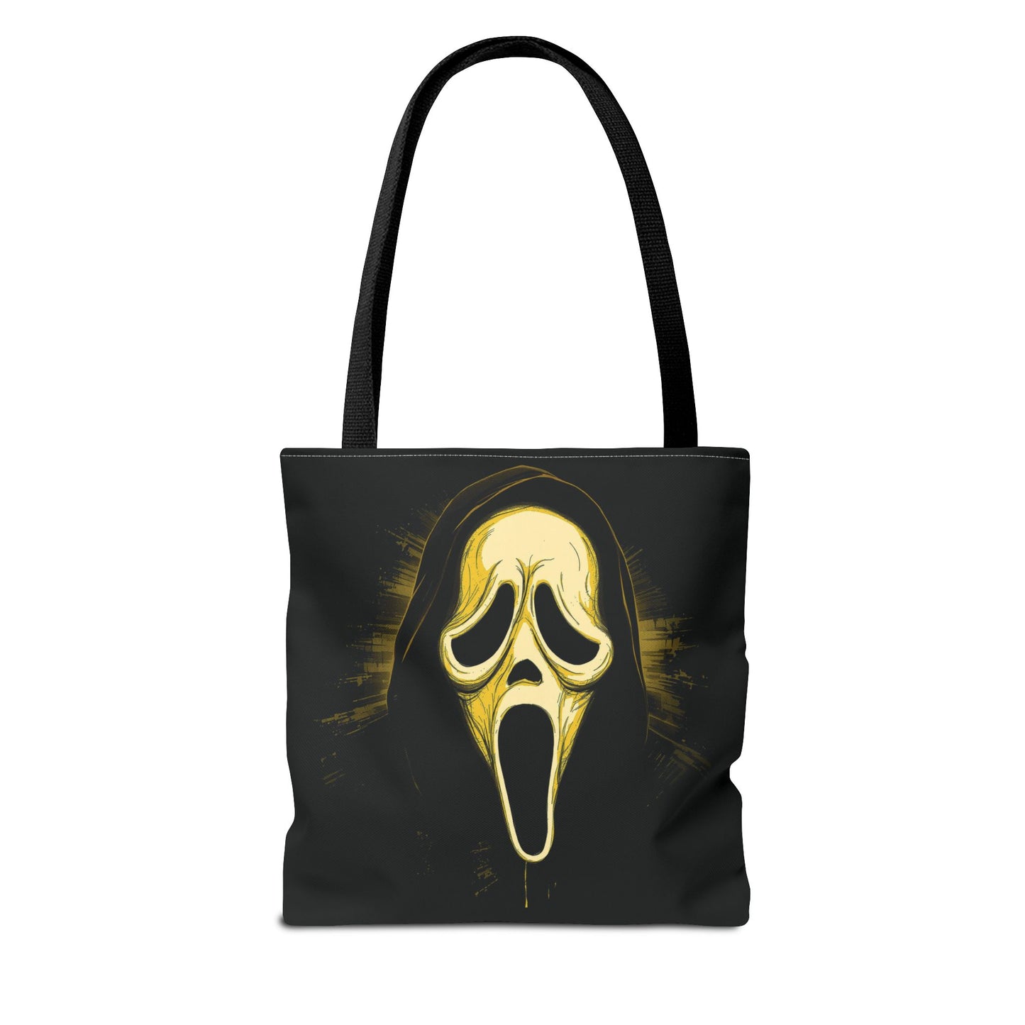 Spooky Scream Tote Bag — Ghost Face Design