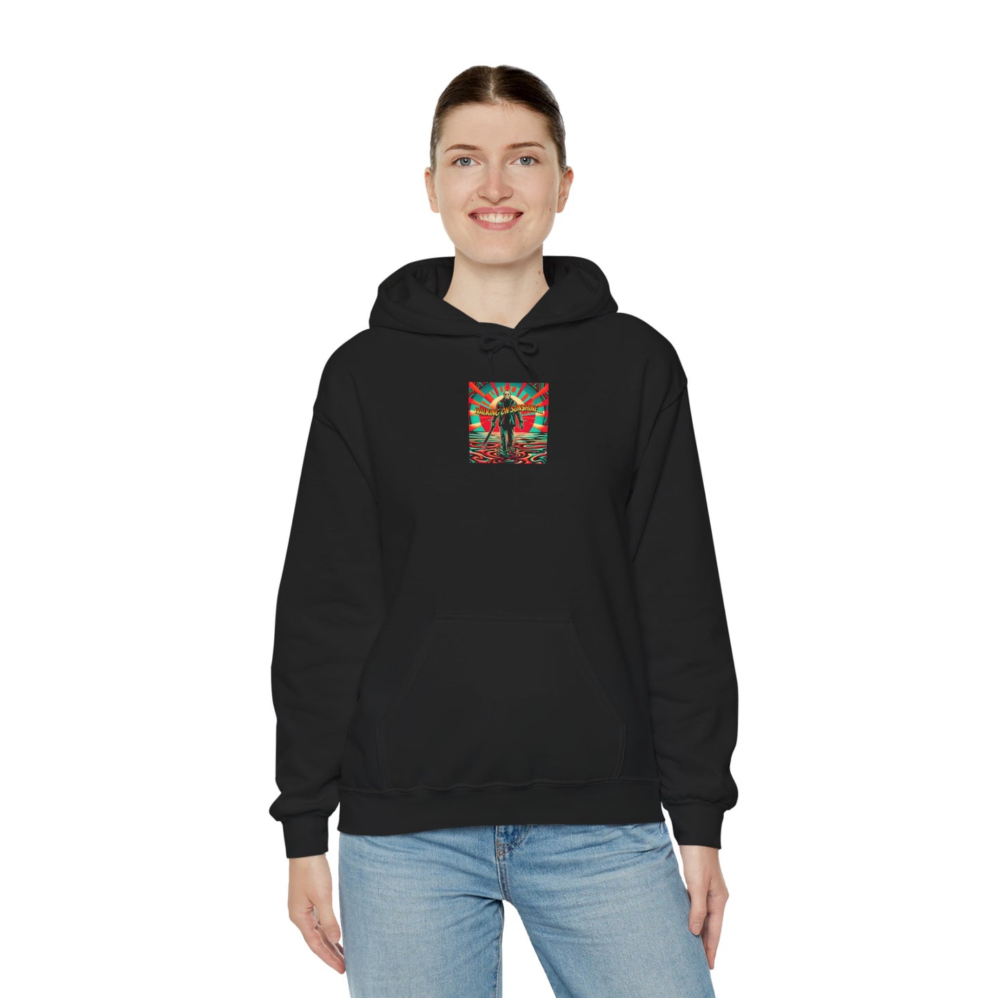 Jason Hoodie - Walking on Sunshine Retro Surfer Graphic Pullover
