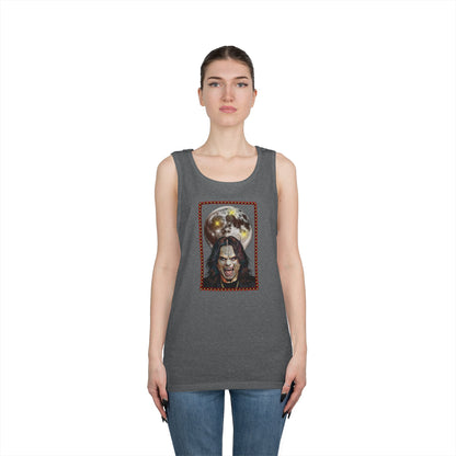 Ozzy Bark at the Moon Unisex Tank Top