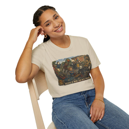 Horror Icons Recess T-Shirt — 'Screams Out' Horror Tee