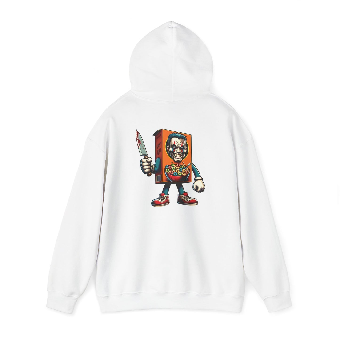 Hooded Sweatshirt - Cereal Killer Horror Design