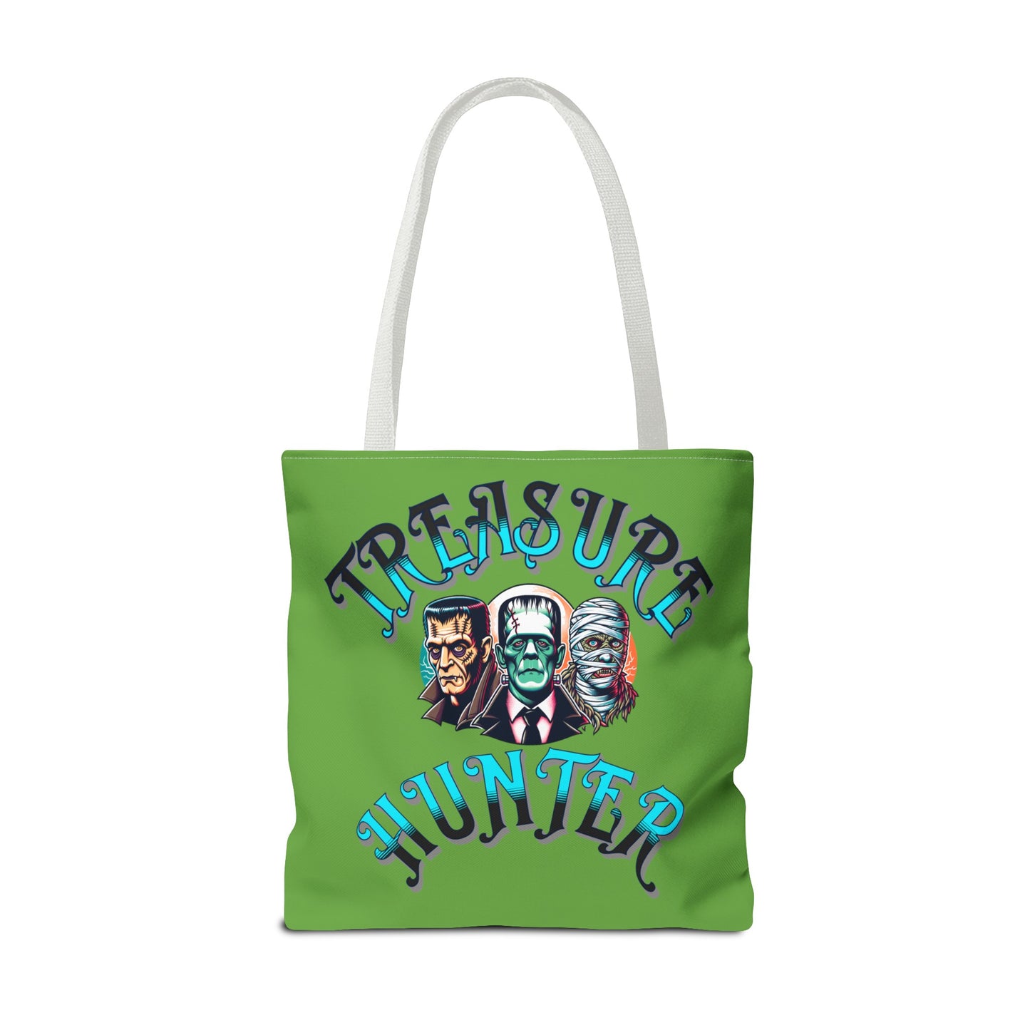 Treasure Hunter Vintage Monster Collector Tote Bag (AOP) Retro Toys Travel