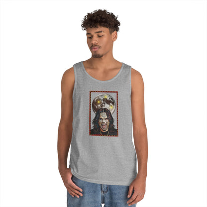 Ozzy Bark at the Moon Unisex Tank Top