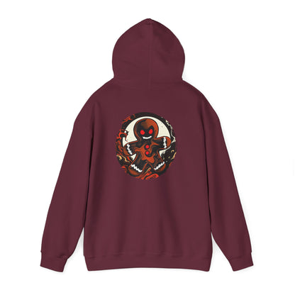 Hoodie - Evil Gingerbread Holiday Cookie Design