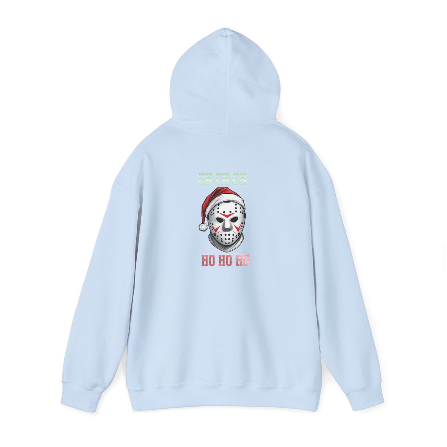 Santa Jason Voorhees Holiday Hoodie Horror Fun