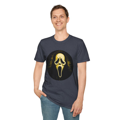 Scream Mask Graphic T-Shirt Ghostface Horror Tee
