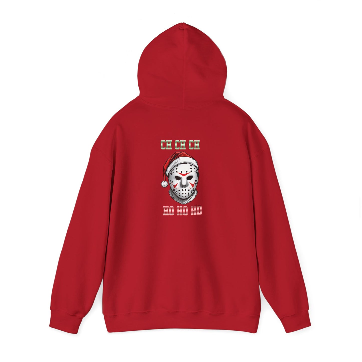 Santa Jason Voorhees Holiday Hoodie Horror Fun