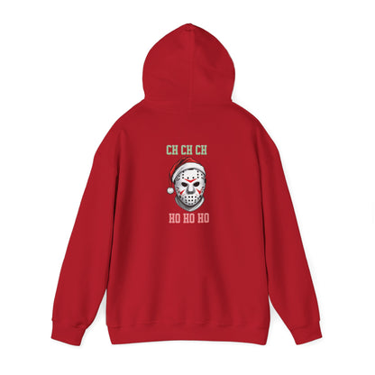 Santa Jason Voorhees Holiday Hoodie Horror Fun