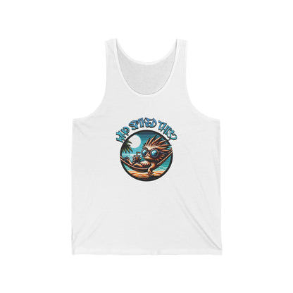 Summerween Who Spiked This? Unisex Jersey Tank Top