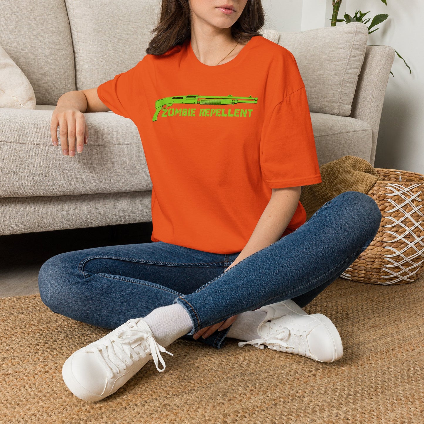 Zombie Repellent Unisex Softstyle T-Shirt