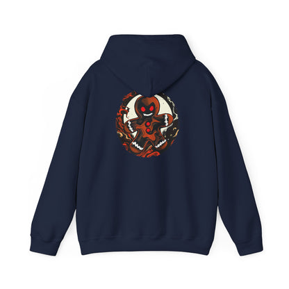 Hoodie - Evil Gingerbread Holiday Cookie Design