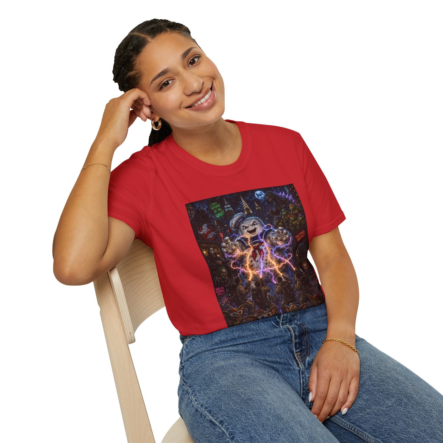 80's Retro Horror Movie T-Shirt — Parody Tee