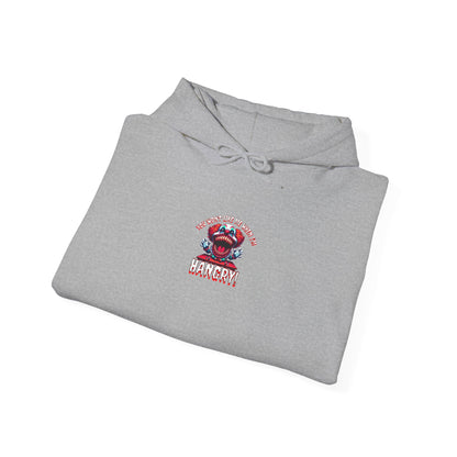 You Won't Like Me When I am Hangry Hoodie - Evil Clown Design