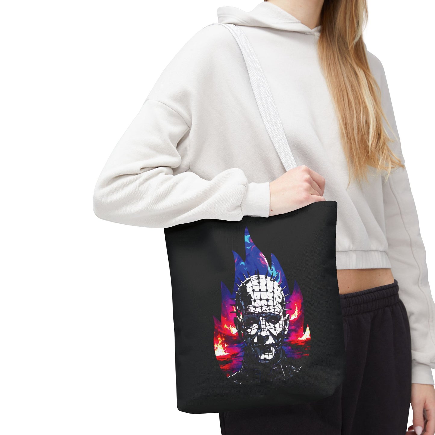 Tote Bag - Welcome To Hell Pinhead, 80's Horror Fun