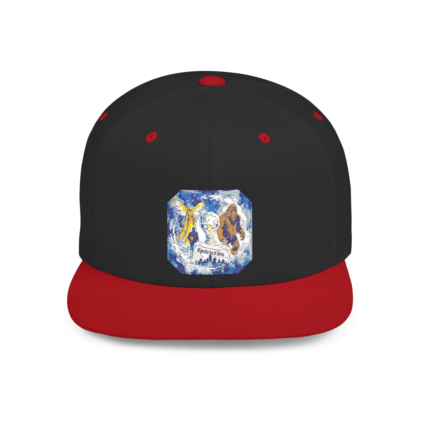 Snapback Hat — Believer Cryptid, Alien, Bigfoot, Epstein Cap